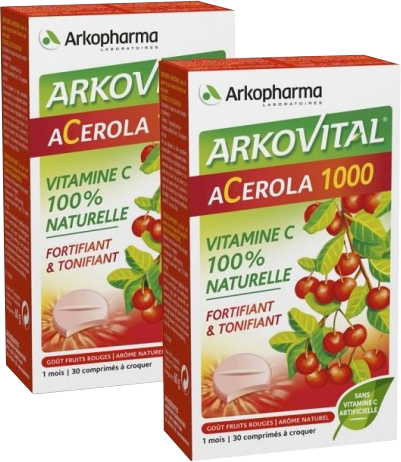 Arkovital acerol 1000 lot de 2