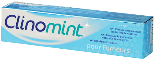 Clinomint dentifrice gel eclat et brillance 75 ml